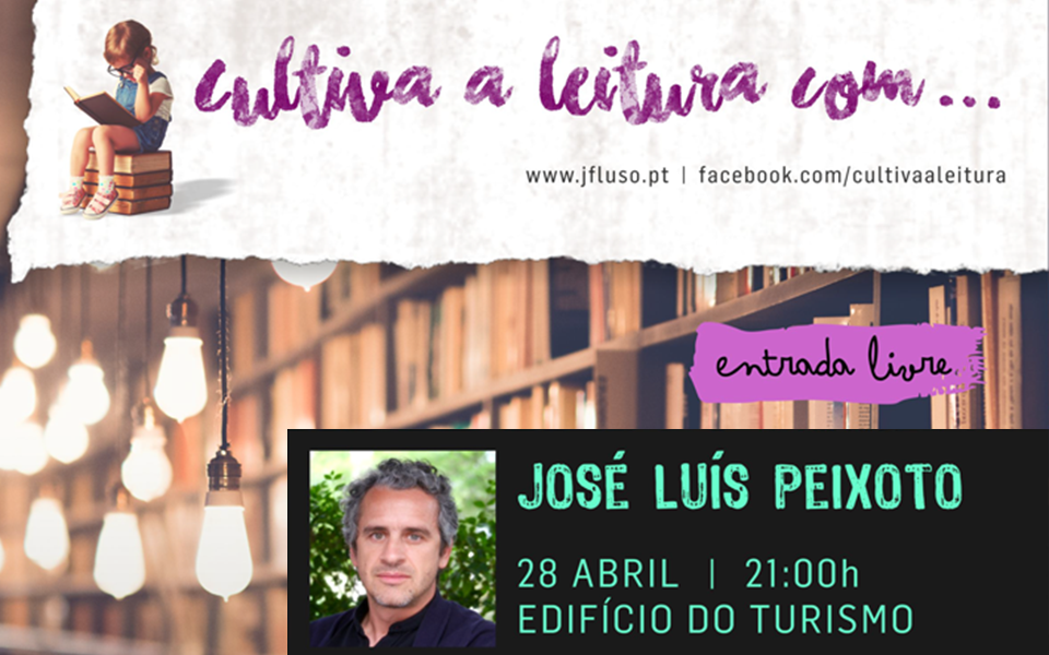 José Luís Peixoto vem ao “Cultiva a Leitura”
